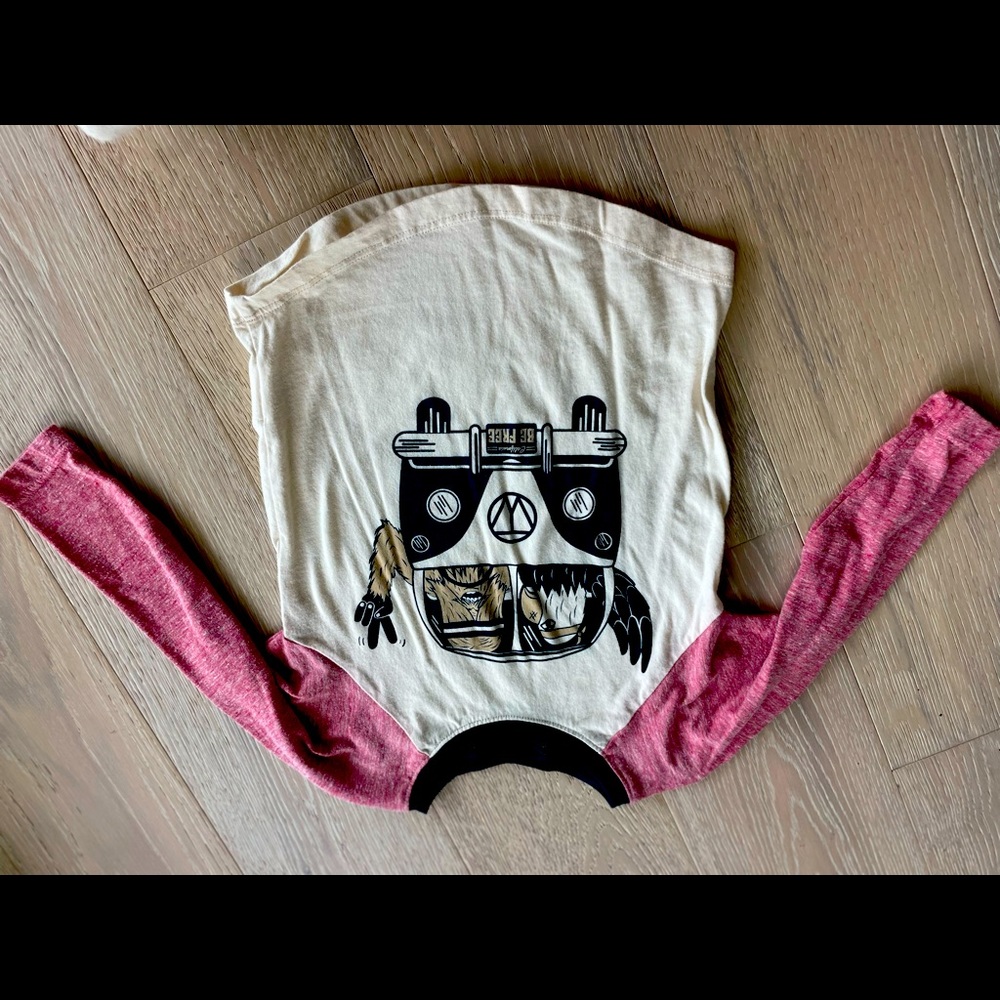 Tiny whales long sleeve 3T